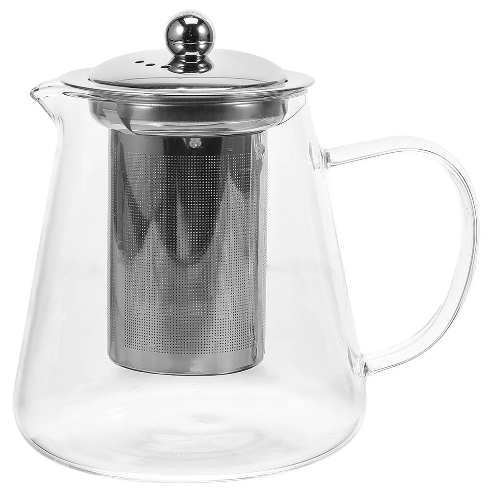 Thickened Glass Teapot Large Kettle Infuser Loose Leaves Tea Strainer Resistant Glass Pot for Home Office
Thickened Glass Teapot Large Kettle Infuser Loose Leaves Tea Strainer Resistant Glass Pot for Home Office