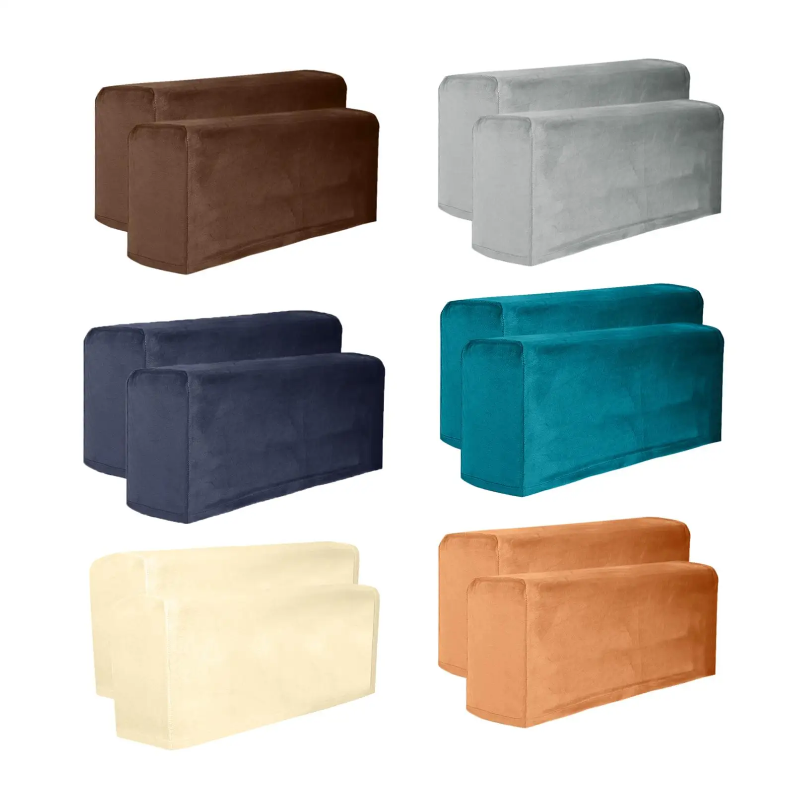 2pcs Sofa Armrest Cover Thickened Polyester Stretchy Sofa Armrest Slipcover
2pcs Sofa Armrest Cover Thickened Polyester Stretchy Sofa Armrest Slipcover