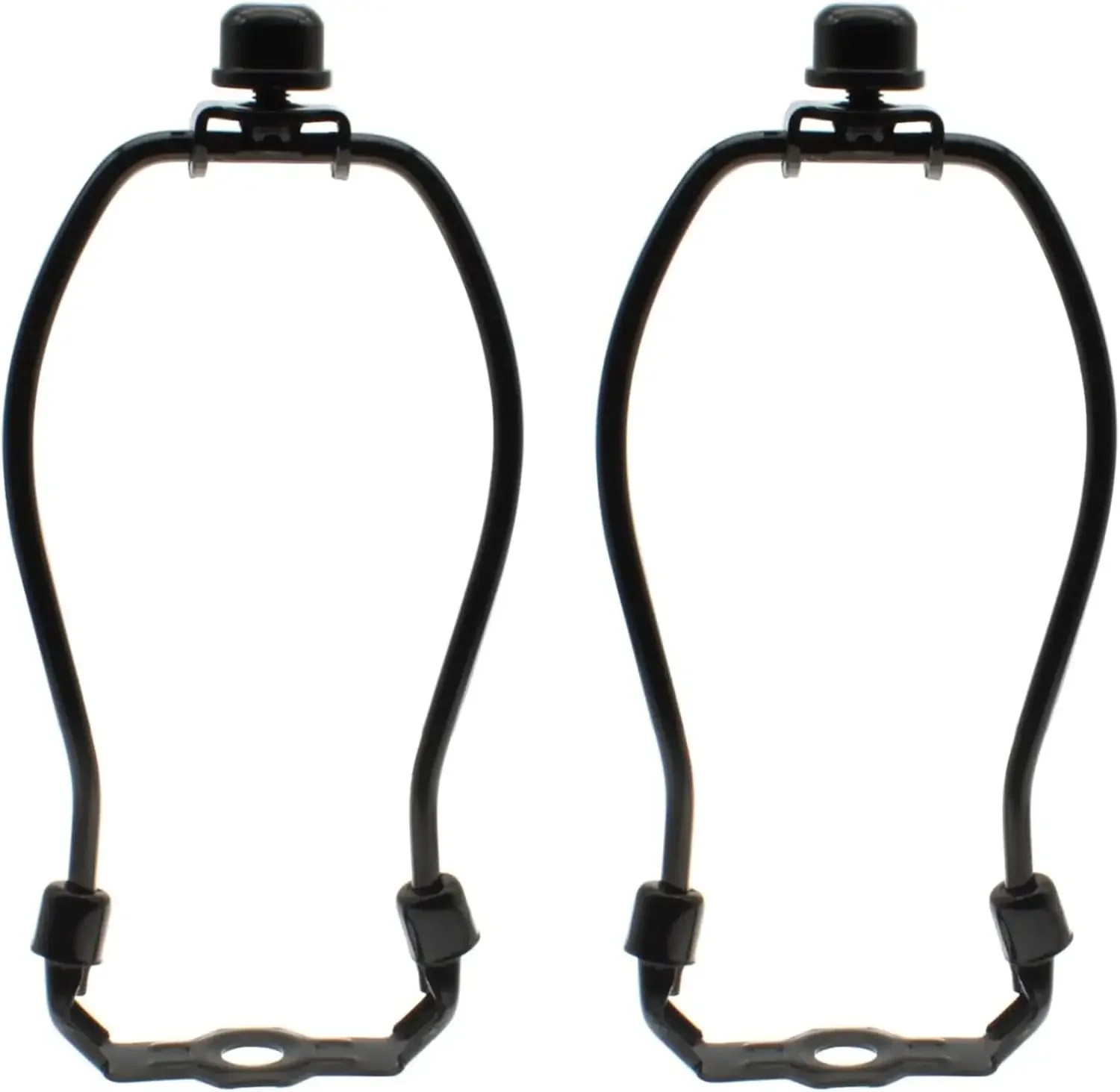 6 Inch Heavy Duty Lamp Shade Harp Holder With Base & Finial, 2-Pack Black Frame For Table & Floor Lamps DIY Lighting Replacement
6 Inch Heavy Duty Lamp Shade Harp Holder With Base & Finial, 2-Pack Black Frame For Table & Floor Lamps DIY Lighting Replacement