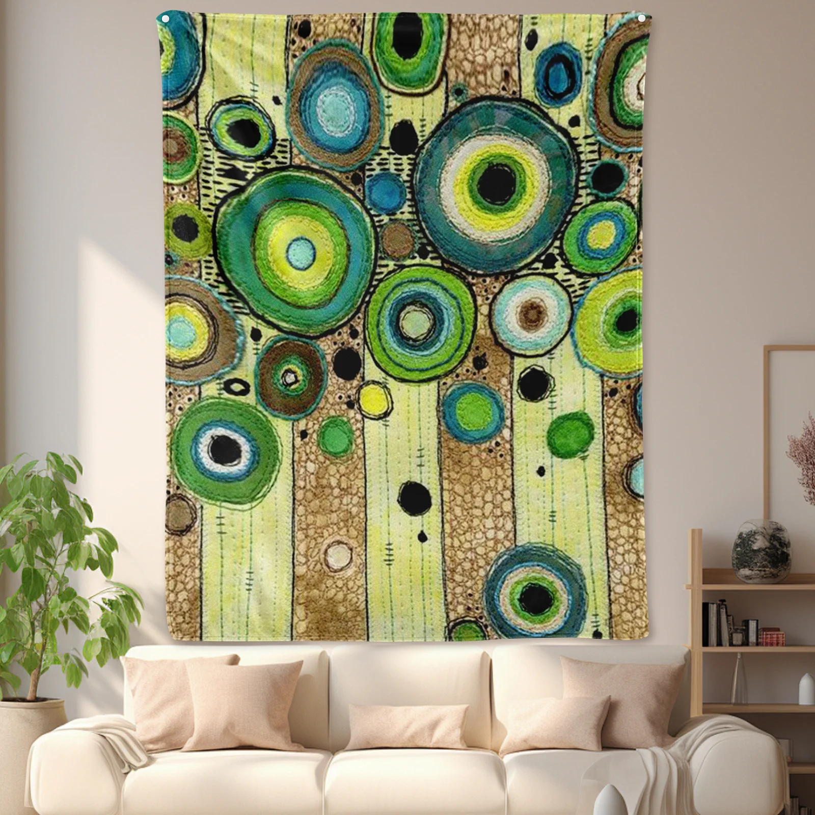 Abstract Green Circular Pattern With Line Art Design Cozy Blanket For Stylish Home Or Office Decor
Abstract Green Circular Pattern With Line Art Design Cozy Blanket For Stylish Home Or Office Decor