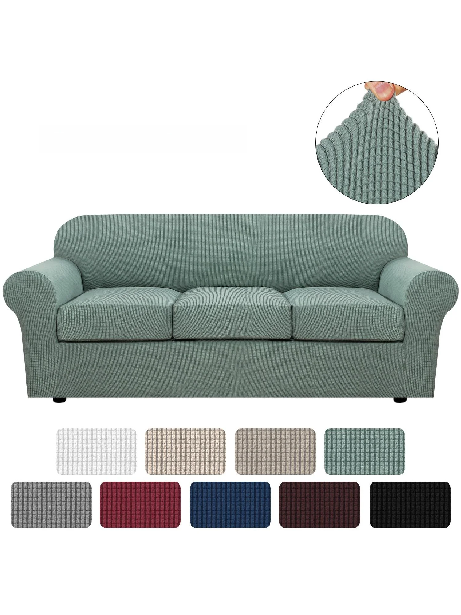 Thiened Polyester Sofa Cover Full Wrap Elastic Home Use Sofa Protector Pure Color American Sle Dustproof Sofa Cuion
Thiened Polyester Sofa Cover Full Wrap Elastic Home Use Sofa Protector Pure Color American Sle Dustproof Sofa Cuion