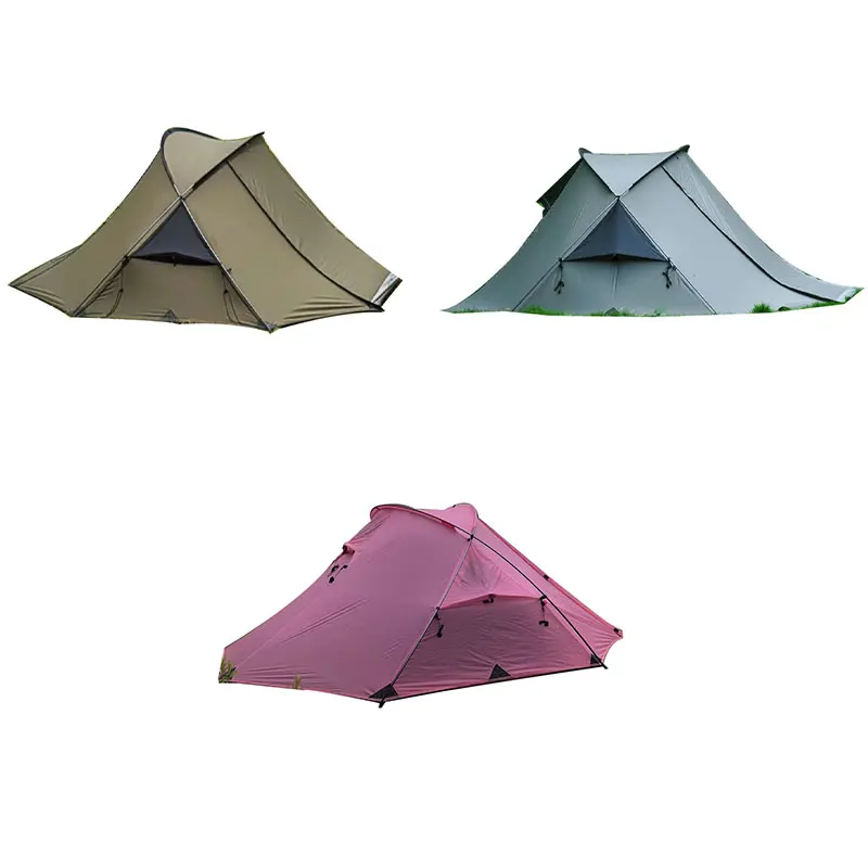 Fashionable Outdoor Double-Layer Tent Large Size 2-Person Waterproof Overnight Mountaineering Camping Aluminum Poles One Bedroom
Fashionable Outdoor Double-Layer Tent Large Size 2-Person Waterproof Overnight Mountaineering Camping Aluminum Poles One Bedroom