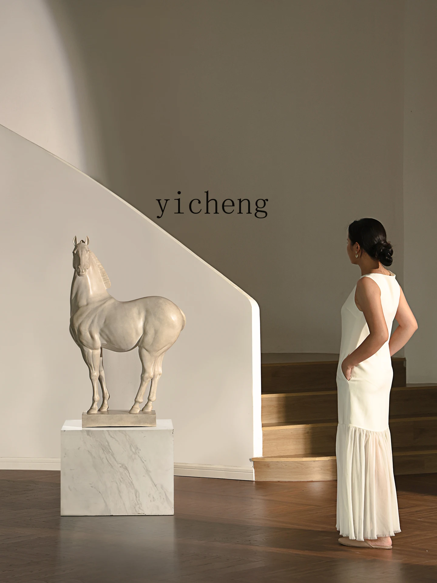 FY Floor Sculpture Wealth Attraction Lucky Horse Rhythm Entrance Space Ornament
FY Floor Sculpture Wealth Attraction Lucky Horse Rhythm Entrance Space Ornament