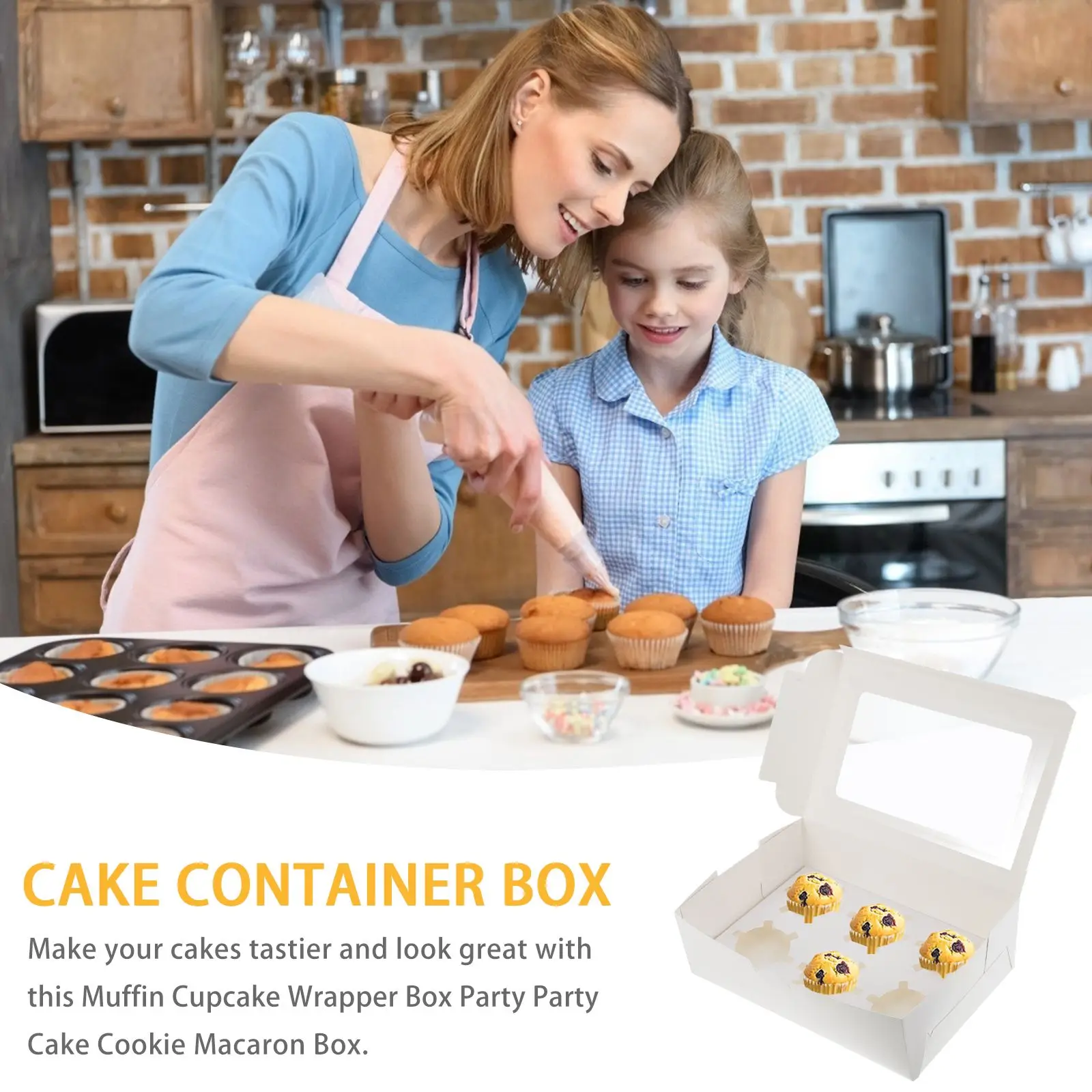 20 Pcs Cake Box for Cupcakes Cookie Boxes Packaging Container Pastry with Dessert White Food Bakery
20 Pcs Cake Box for Cupcakes Cookie Boxes Packaging Container Pastry with Dessert White Food Bakery