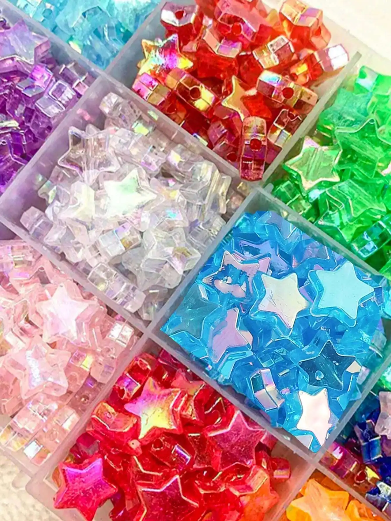 beadia 25g 10mm Colorful Acrylic Loose Beads, Shiny Star Shaped Beads For Jewelry Making, Bracelets, Necklaces, Shiny Accessories
beadia 25g 10mm Colorful Acrylic Loose Beads, Shiny Star Shaped Beads For Jewelry Making, Bracelets, Necklaces, Shiny Accessories