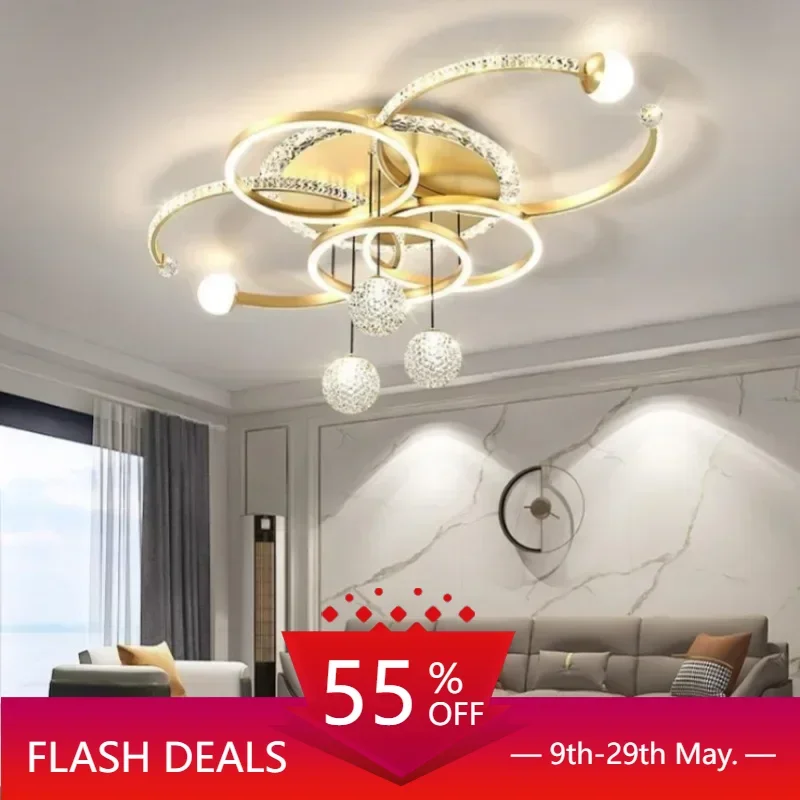Modern Minimalist LED Ceiling Light Personalized Creative Ring Living Room Lights Gold Atmosphere Bedroom Study Chandelier
Modern Minimalist LED Ceiling Light Personalized Creative Ring Living Room Lights Gold Atmosphere Bedroom Study Chandelier