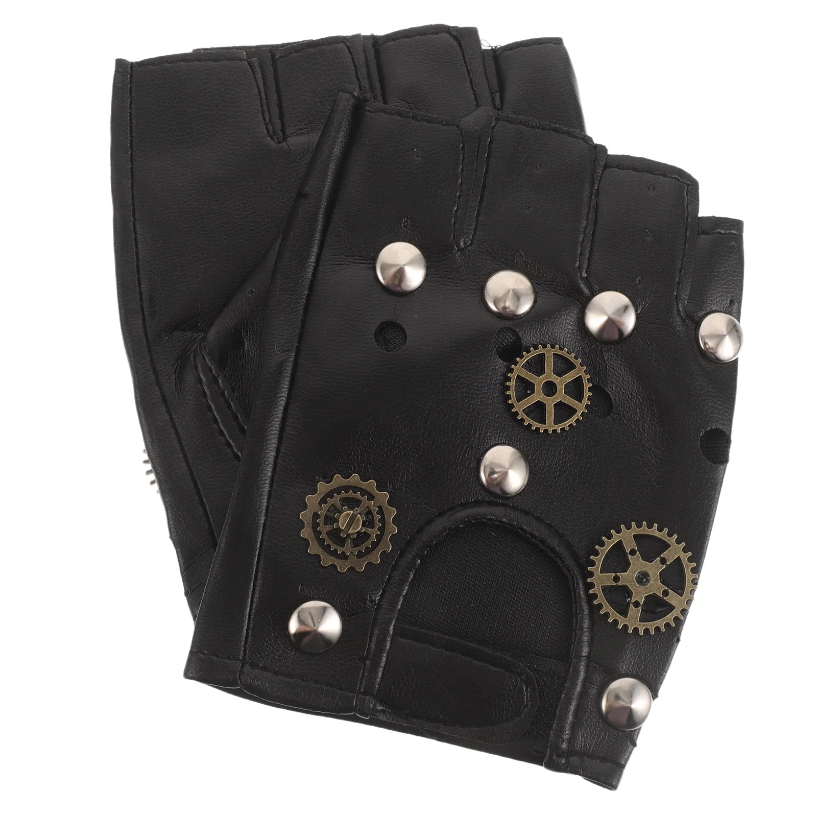 Punk Motorcyclist Gloves Biker for Men Makeup Costume Props Finger Less Motorcycle
Punk Motorcyclist Gloves Biker for Men Makeup Costume Props Finger Less Motorcycle