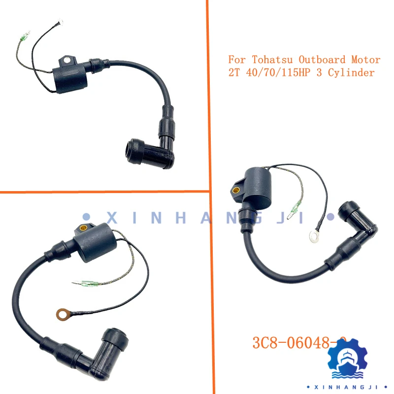 3C8-06048-0 катушка зажигания в сборе с этикеткой для подвесного Тохатсу 2T 40/70/115HP 3 цилиндра, 3C7-060500M,3C8-060480M,3C7-06040-0
3C8-06048-0 катушка зажигания в сборе с этикеткой для подвесного Тохатсу 2T 40/70/115HP 3 цилиндра, 3C7-060500M,3C8-060480M,3C7-06040-0