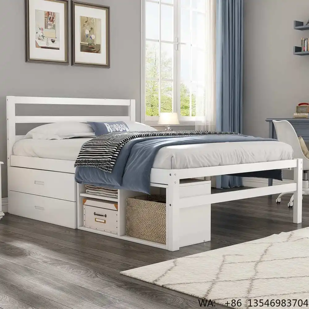 Modern Crown Upholstered Kids Wooden Bed Frame Reclining Comfortable Queen Size Storage Sleeping Bedroom Furniture
Modern Crown Upholstered Kids Wooden Bed Frame Reclining Comfortable Queen Size Storage Sleeping Bedroom Furniture