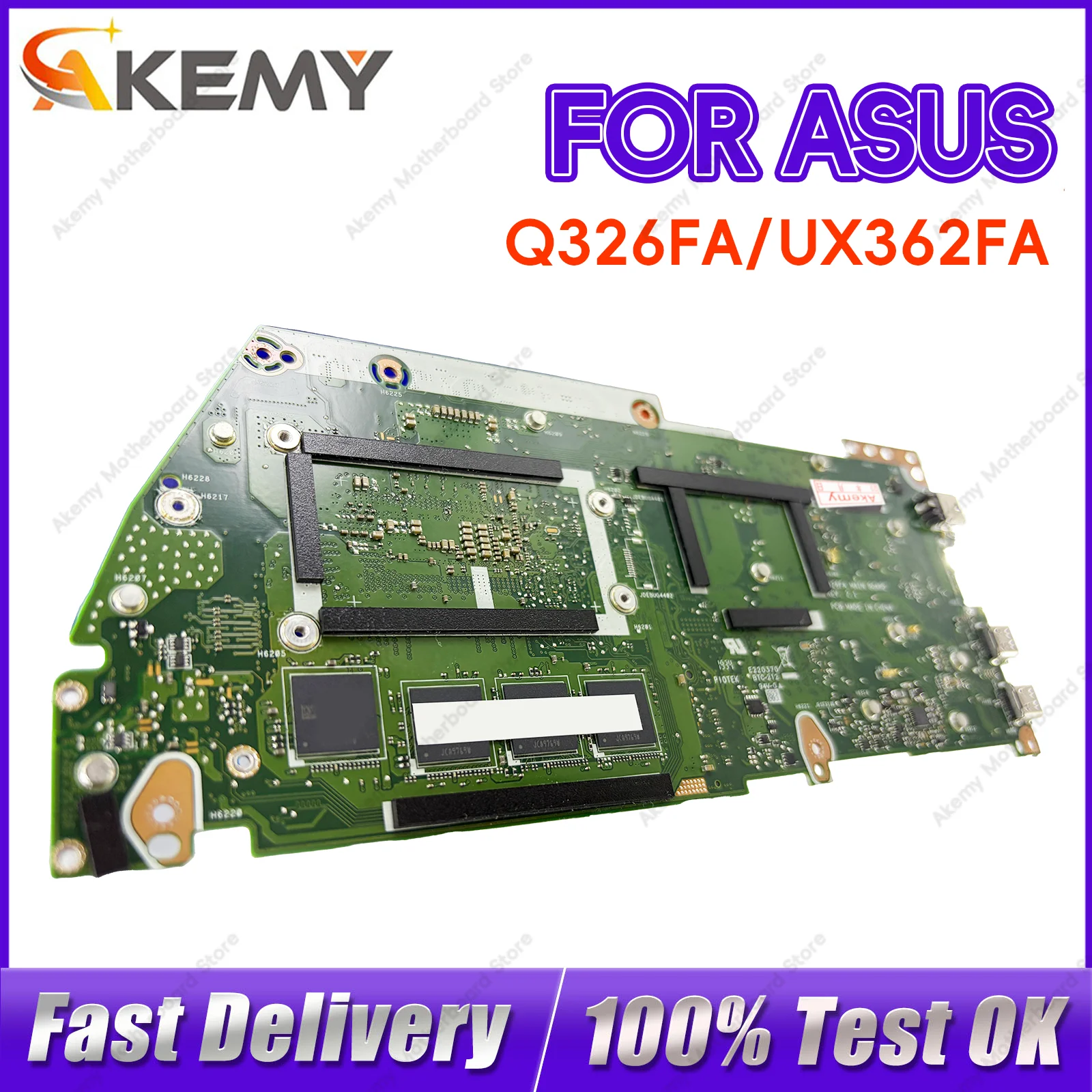 UX362FA Q326FA Laptop Motherboard For ASUS ZenBook Flip UX362F UX362FA 13 Notebook Mainboard With I3 I5 I7 CPU 100% tests OK
UX362FA Q326FA Laptop Motherboard For ASUS ZenBook Flip UX362F UX362FA 13 Notebook Mainboard With I3 I5 I7 CPU 100% tests OK