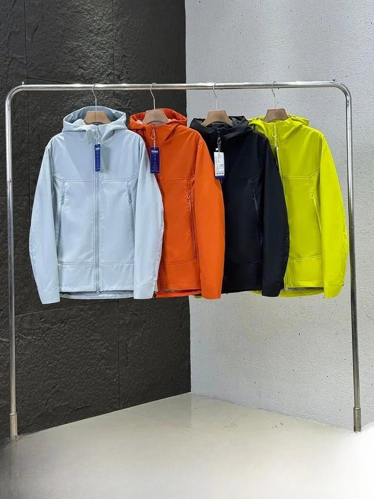 Waterproof Outdoor Softell Jaet Couple Sle New Autumn Winter Men's Fce Lined Stand Fit Zipper Closure Hooded Coat
Waterproof Outdoor Softell Jaet Couple Sle New Autumn Winter Men's Fce Lined Stand Fit Zipper Closure Hooded Coat