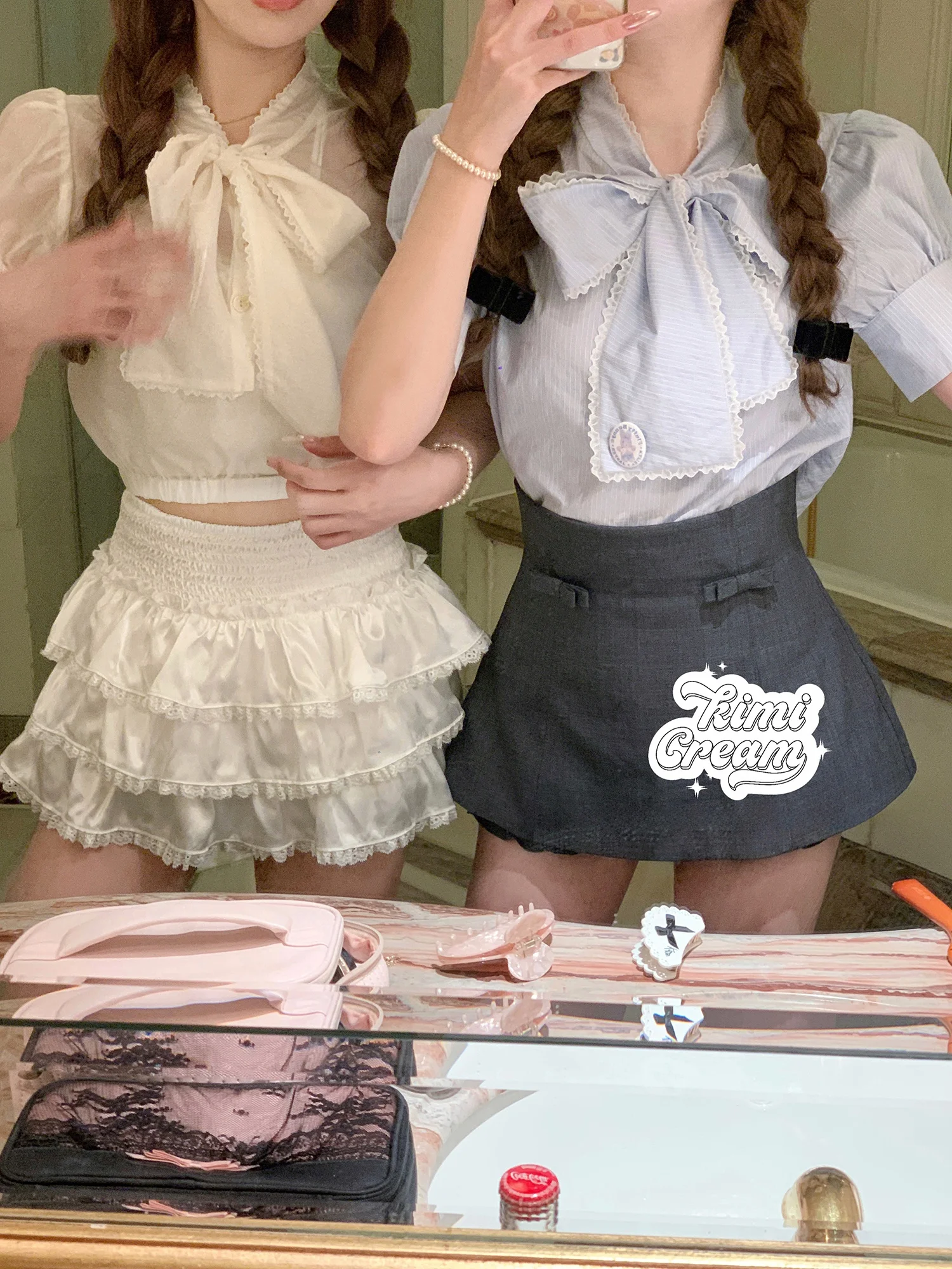 Kimicoy Retro Knot ort Sve irt Women's Summer Bubble Sve Blouse Faionable Slim Fit Pure Color Top
Kimicoy Retro Knot ort Sve irt Women's Summer Bubble Sve Blouse Faionable Slim Fit Pure Color Top