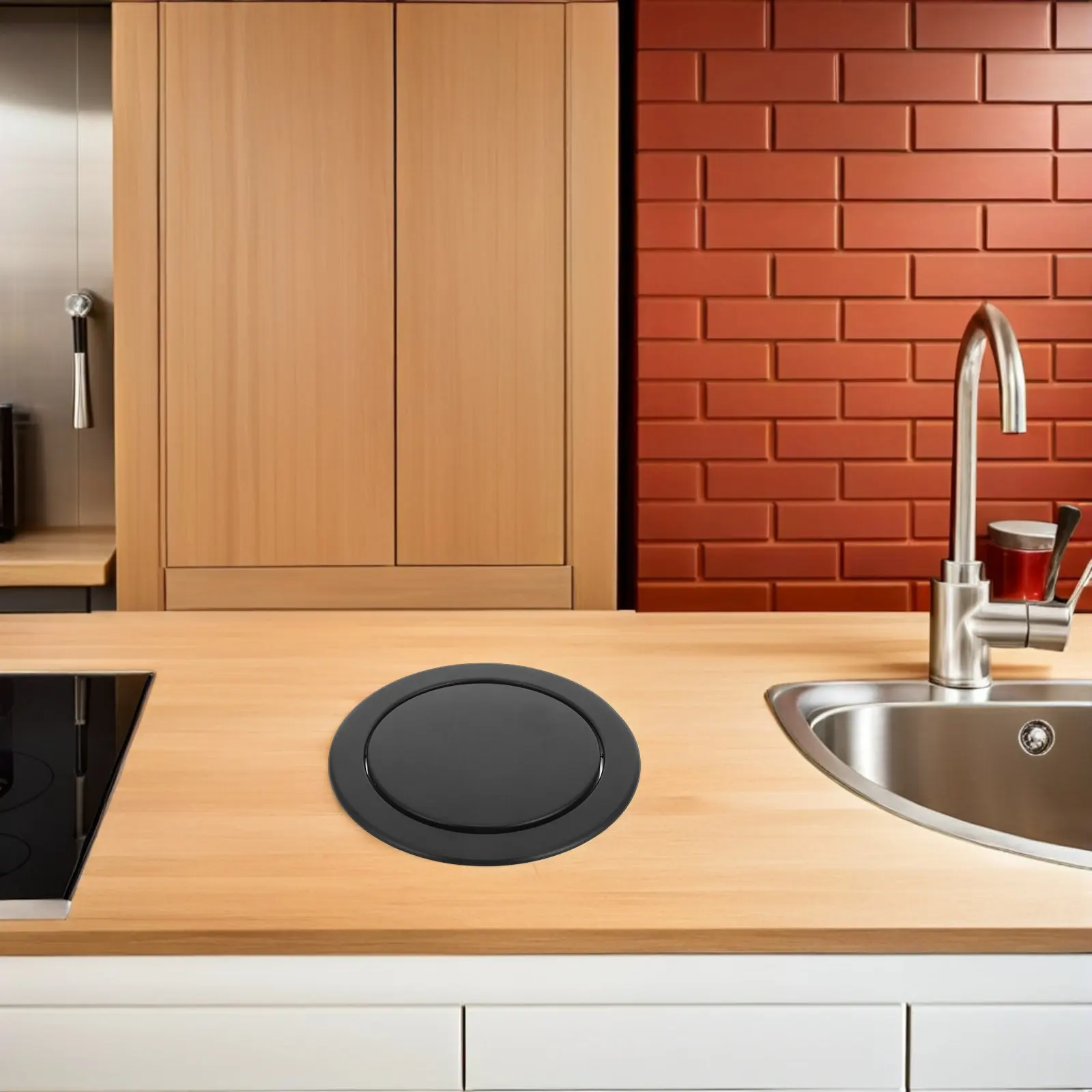 Встраиваемая круглая крышка для мусорного бака из нержавеющей стали, для установки в столешницу, с откидной крышкой, для отверстий 22-26 см
Встраиваемая круглая крышка для мусорного бака из нержавеющей стали, для установки в столешницу, с откидной крышкой, для отверстий 22-26 см