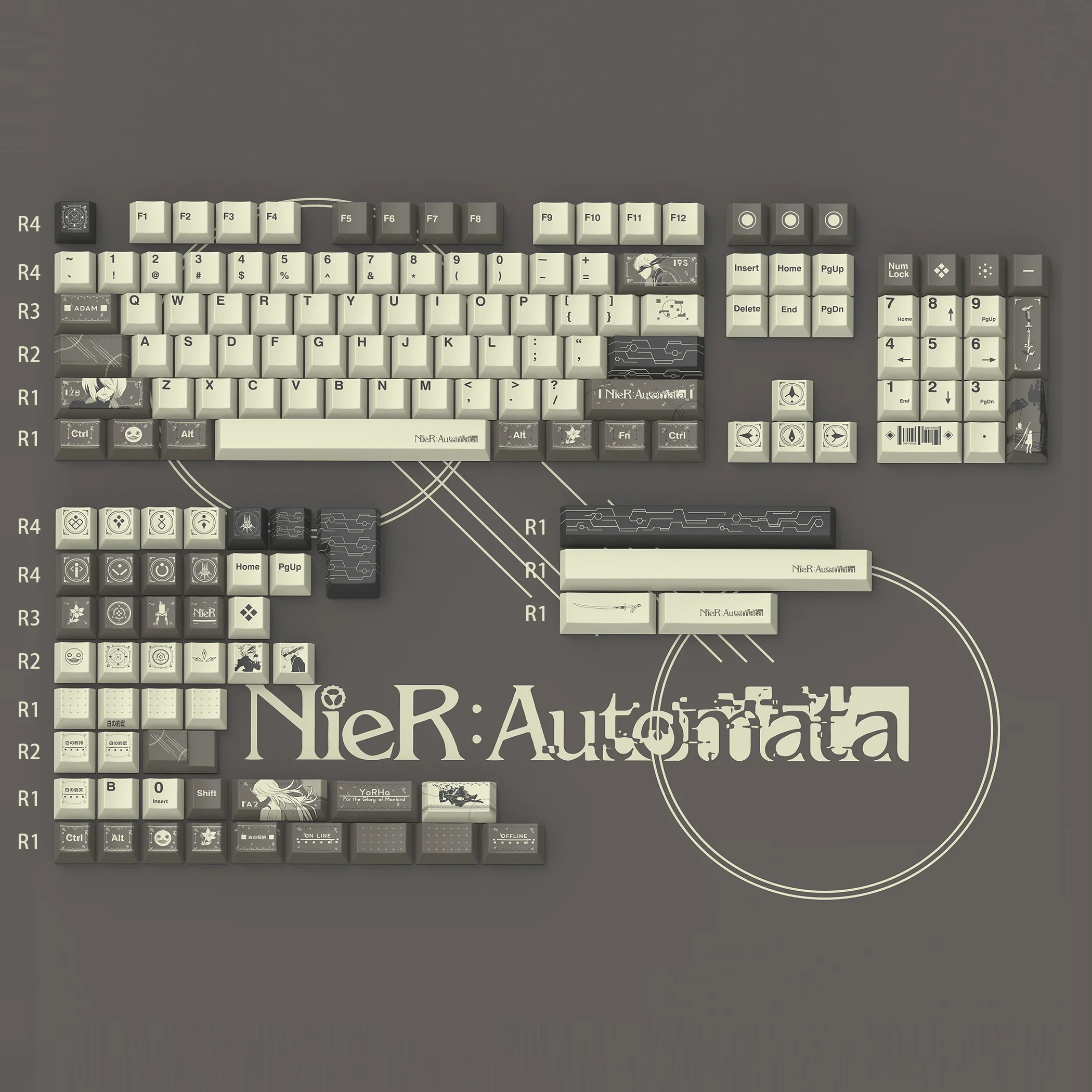 Original Theme Keycap Mechanical-155 Keys-Original Height PBT Full Five-Sided Sublimation Keycap
Original Theme Keycap Mechanical-155 Keys-Original Height PBT Full Five-Sided Sublimation Keycap