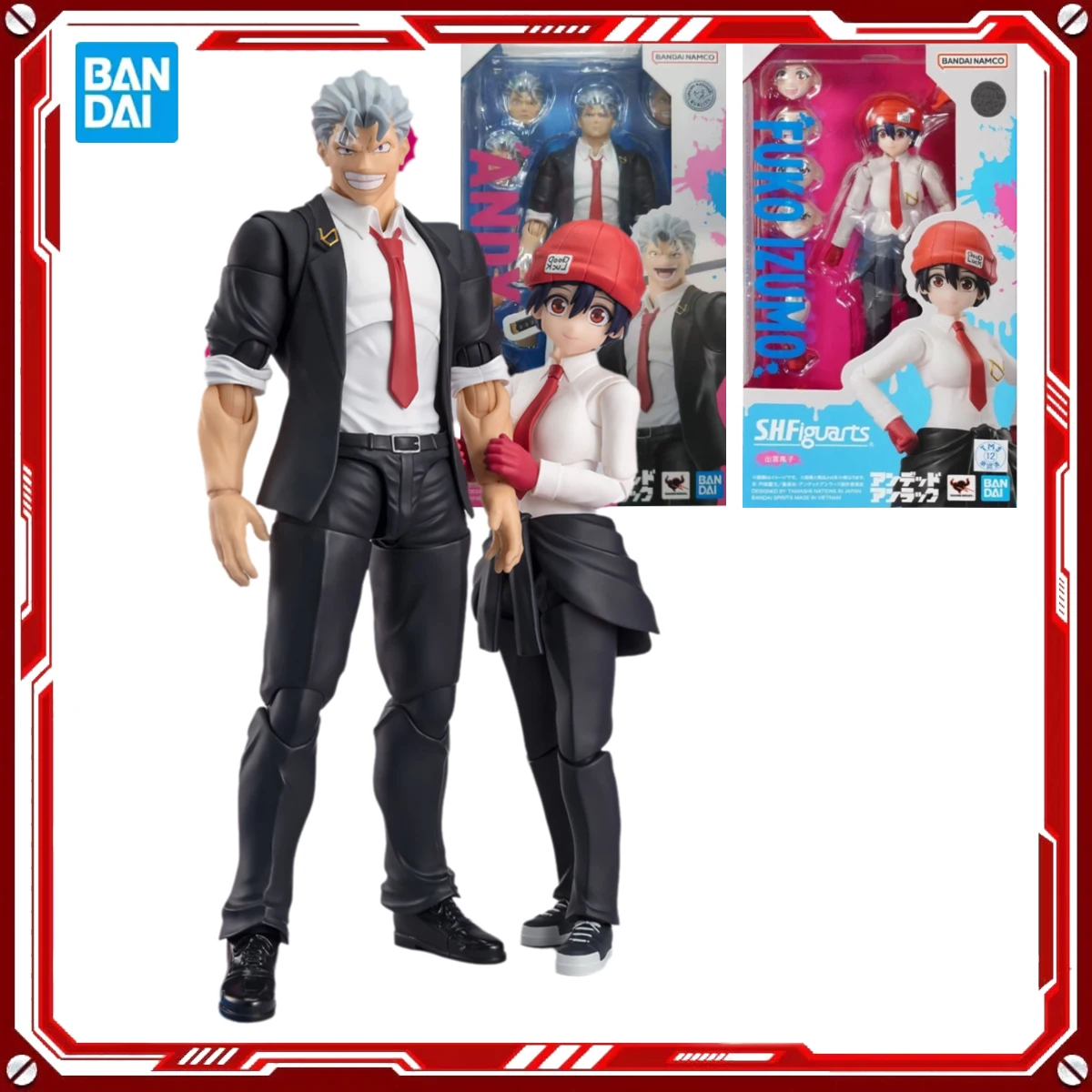 Bandai Genuine Undead Unluck Anime Model Kit Andy & Fuko Izomo Toy S.H.Figuarts Action Figure Assembly Model Gift for Kid School
Bandai Genuine Undead Unluck Anime Model Kit Andy & Fuko Izomo Toy S.H.Figuarts Action Figure Assembly Model Gift for Kid School