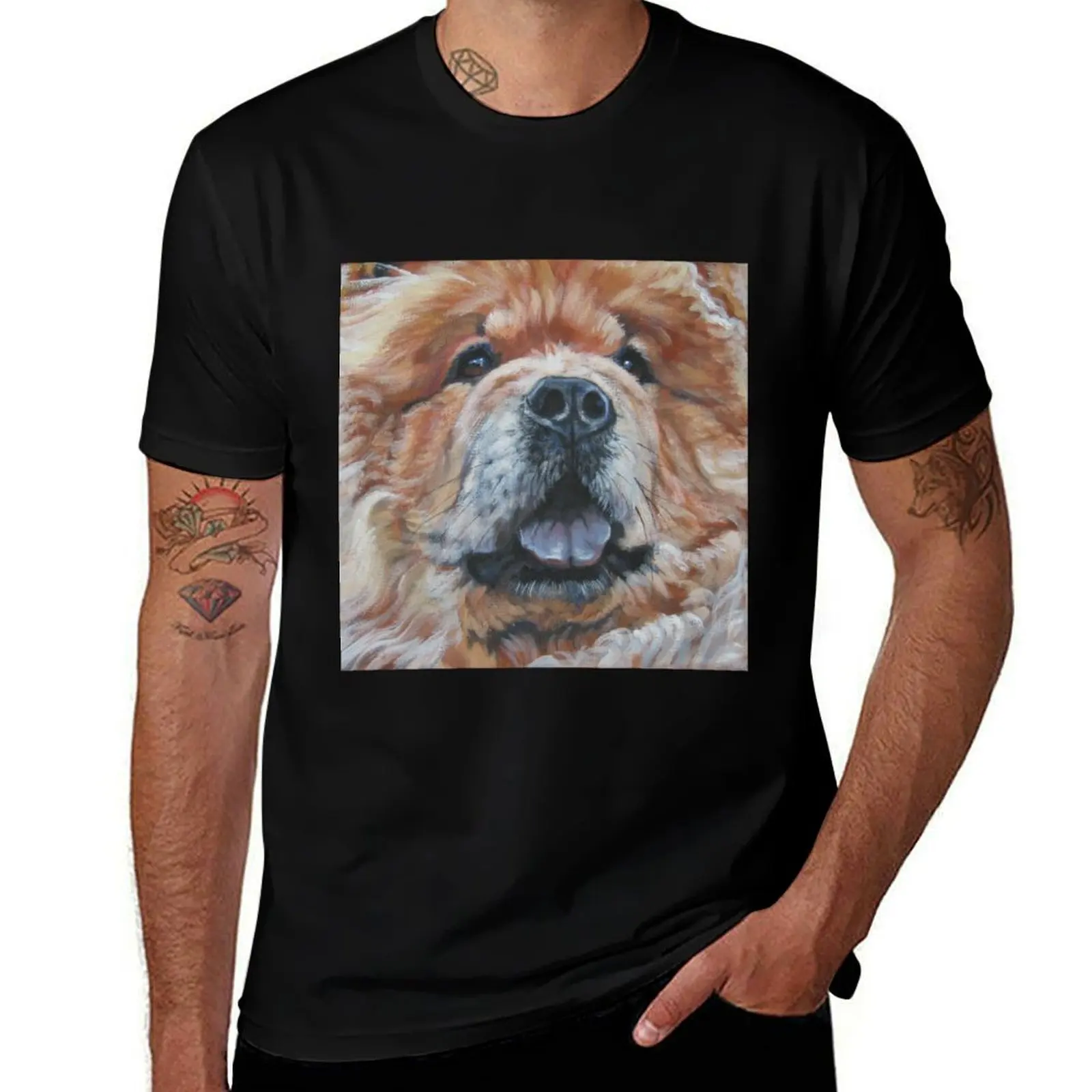 Chow Chow Fine Art Painting T-Shirt Plus Size Workout Short Sleeve Top
Chow Chow Fine Art Painting T-Shirt Plus Size Workout Short Sleeve Top