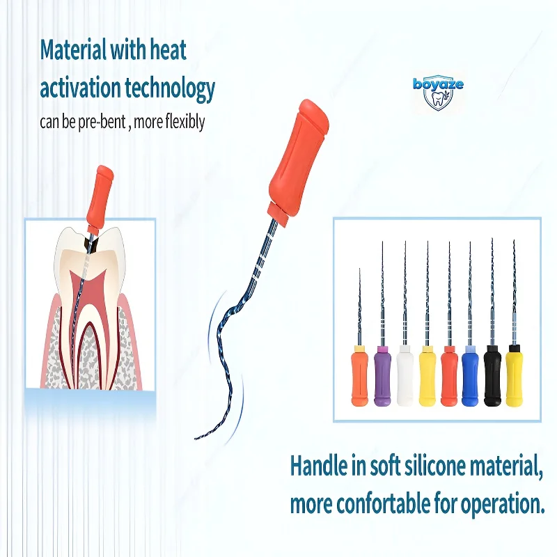 Dental SX-F3 Blue Files Nitinol Rotary Universal Engine Endodontic Anti-Fatigue Constant Needle Dentistry Root Canal Material
Dental SX-F3 Blue Files Nitinol Rotary Universal Engine Endodontic Anti-Fatigue Constant Needle Dentistry Root Canal Material
