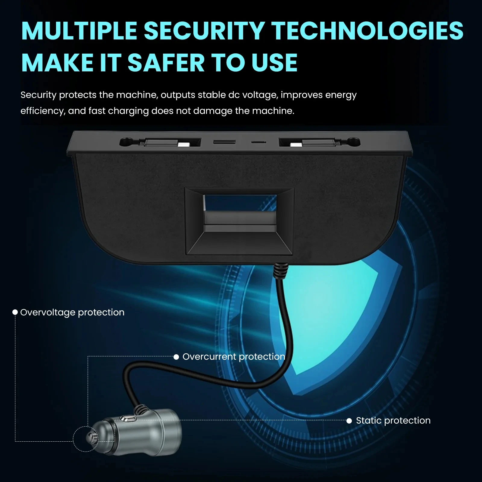 Dual Pull-out Cable Expansion Dock for Model 3 Highland 2023+ Center Console USB Hub for Tesla Model Y Juniper 2025+ Accessories
Dual Pull-out Cable Expansion Dock for Model 3 Highland 2023+ Center Console USB Hub for Tesla Model Y Juniper 2025+ Accessories