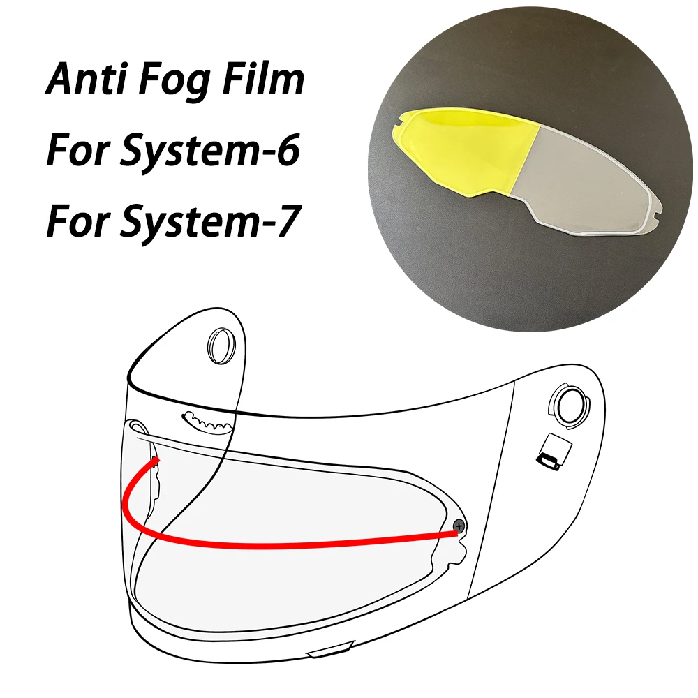 Fit For BMW System-6 System 7 Helmet Visor Anti-Fog Insert Clear Film
Fit For BMW System-6 System 7 Helmet Visor Anti-Fog Insert Clear Film