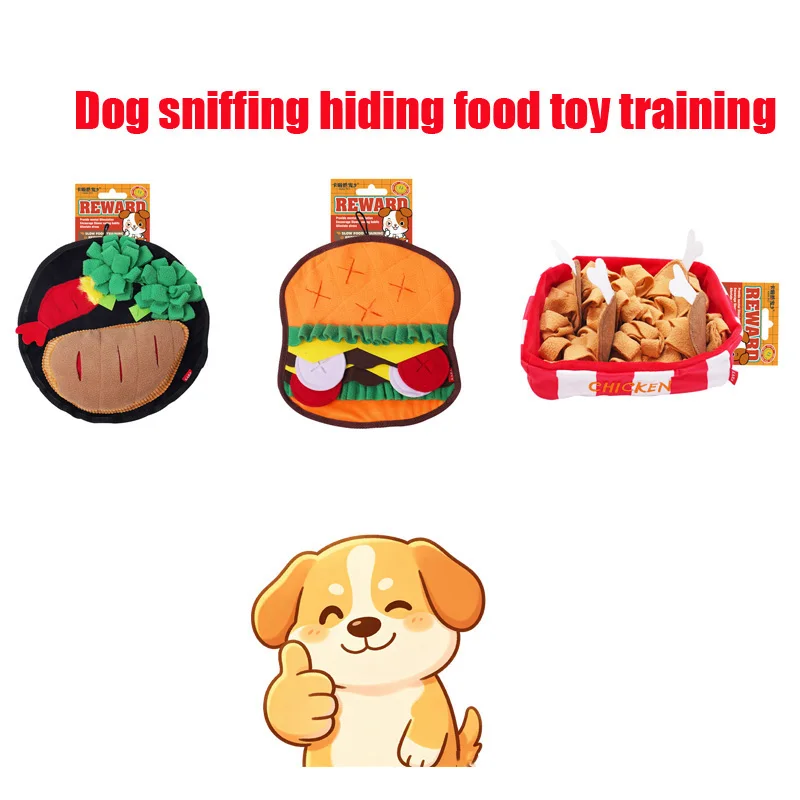 1PCS Creative Cartoon Dog Sniff Mat Hidden Food Sniff Blanket Self-fun Relieve Boredom Burn Energy Brainpower Spill Food Pet Toy
1PCS Creative Cartoon Dog Sniff Mat Hidden Food Sniff Blanket Self-fun Relieve Boredom Burn Energy Brainpower Spill Food Pet Toy