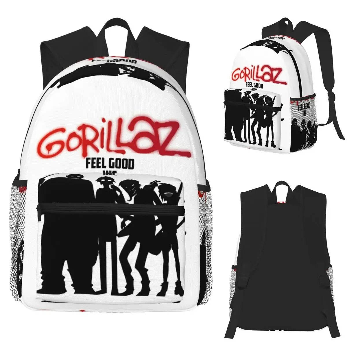 Music Band Gorillaz Student Backpack School Bag Hiking Travel Daypack for Men Women Fashion Bookbag Shoulder Bags
Music Band Gorillaz Student Backpack School Bag Hiking Travel Daypack for Men Women Fashion Bookbag Shoulder Bags