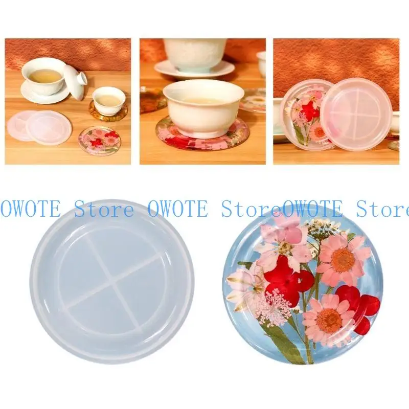 A52E Tea-Cup Silicone Mould Epoxy Resin Mold for DIY Cup Mats Home Decoration
A52E Tea-Cup Silicone Mould Epoxy Resin Mold for DIY Cup Mats Home Decoration