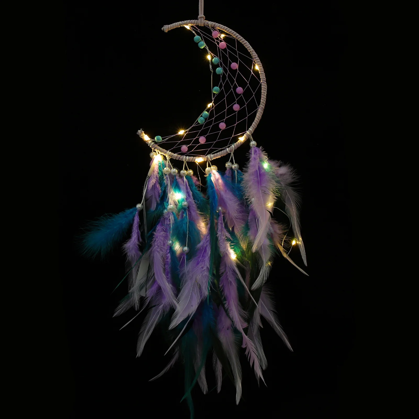 Moon Dream Catcher Light Elegant Wall Hanging Room Decor Bedroom Decoration Gift for Teen Aesthetic Cozy Space Accent
Moon Dream Catcher Light Elegant Wall Hanging Room Decor Bedroom Decoration Gift for Teen Aesthetic Cozy Space Accent