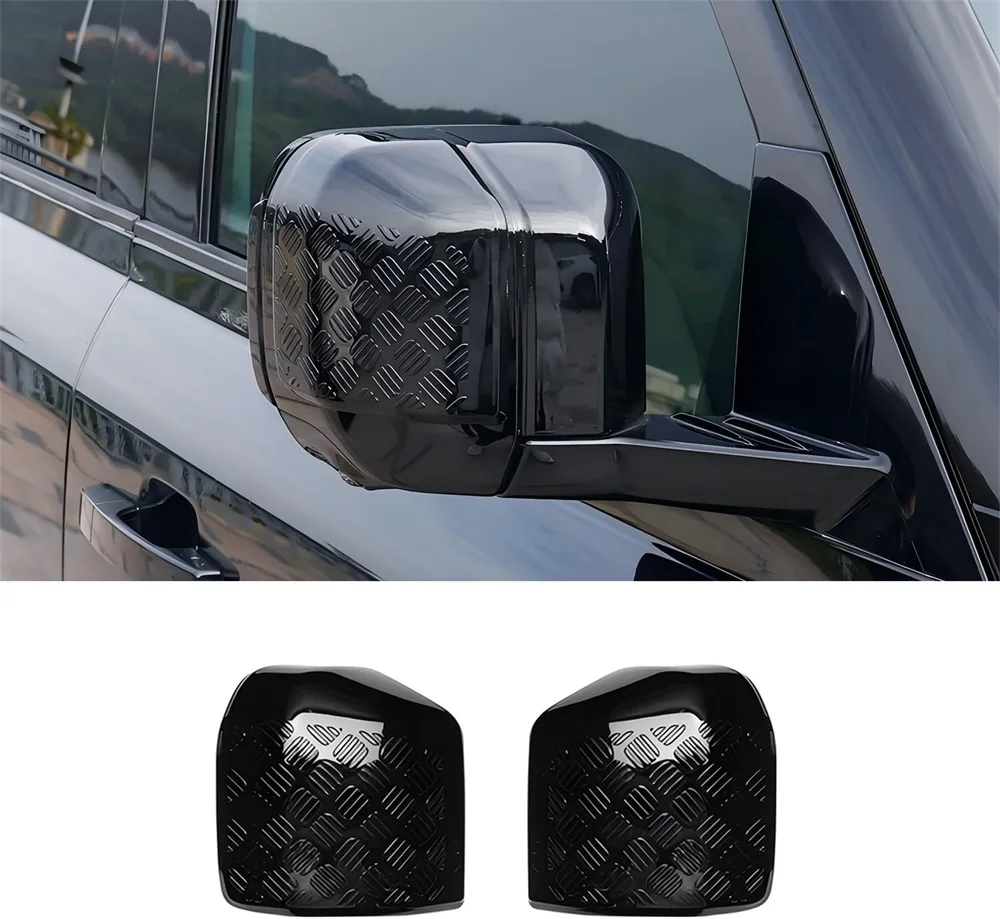 Rearview Mirror ABS Black Body Anti-Scratch Protection Cover Trim Kit Compatible with 2020-2025 Land Rover Defender 90 110 130
Rearview Mirror ABS Black Body Anti-Scratch Protection Cover Trim Kit Compatible with 2020-2025 Land Rover Defender 90 110 130