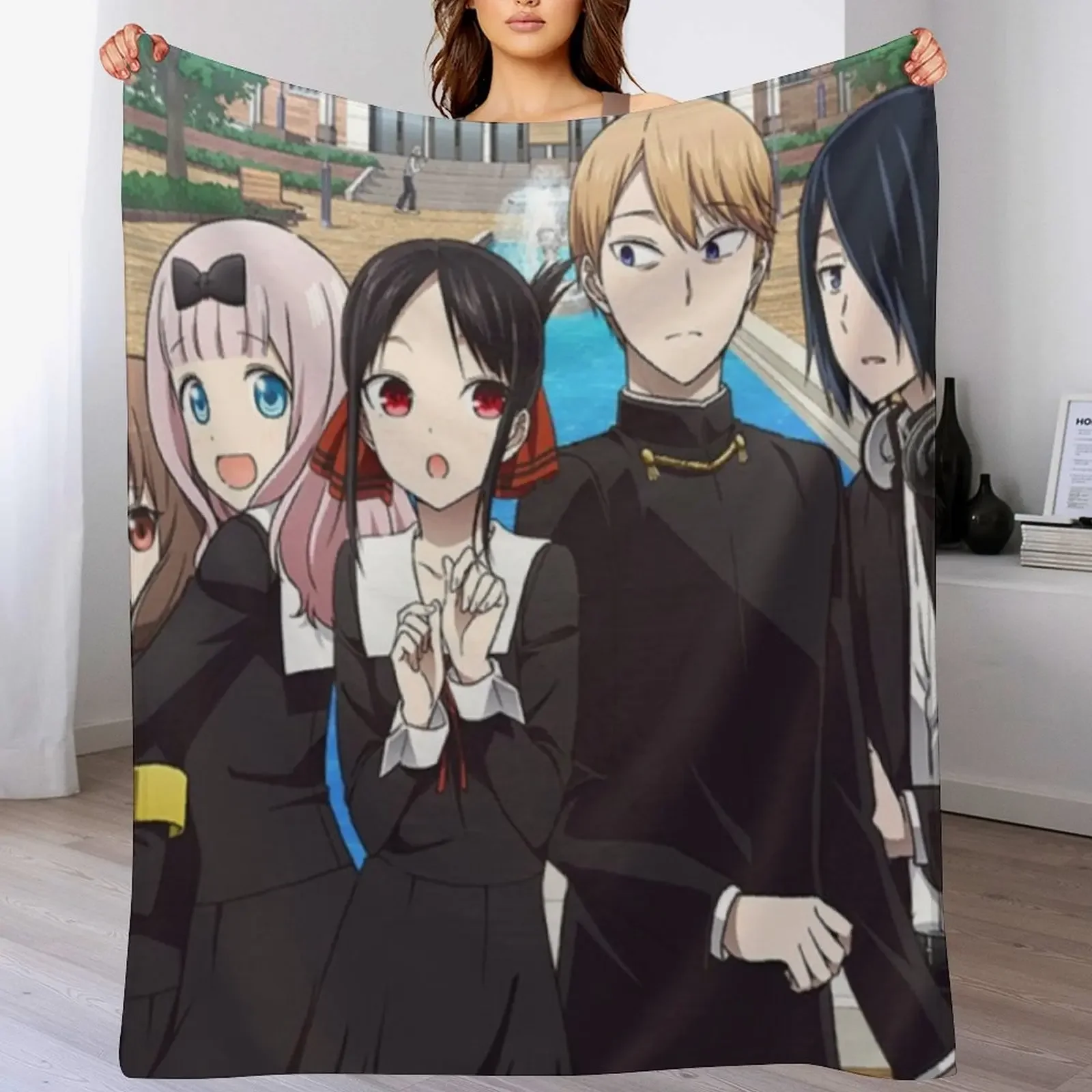 Kaguya Sama Throw Blanket Thins Cute Sofa Quilt Summer Blankets
Kaguya Sama Throw Blanket Thins Cute Sofa Quilt Summer Blankets