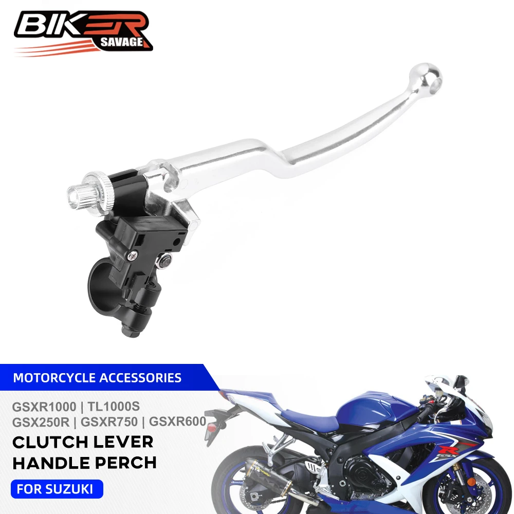 For Suzuki GSXR600 GSXR750 Clutch Lever Handle Perch GSXR1000 TL1000S GSX250R 2021 Motorcycle Front Control Handles Handlebar
For Suzuki GSXR600 GSXR750 Clutch Lever Handle Perch GSXR1000 TL1000S GSX250R 2021 Motorcycle Front Control Handles Handlebar