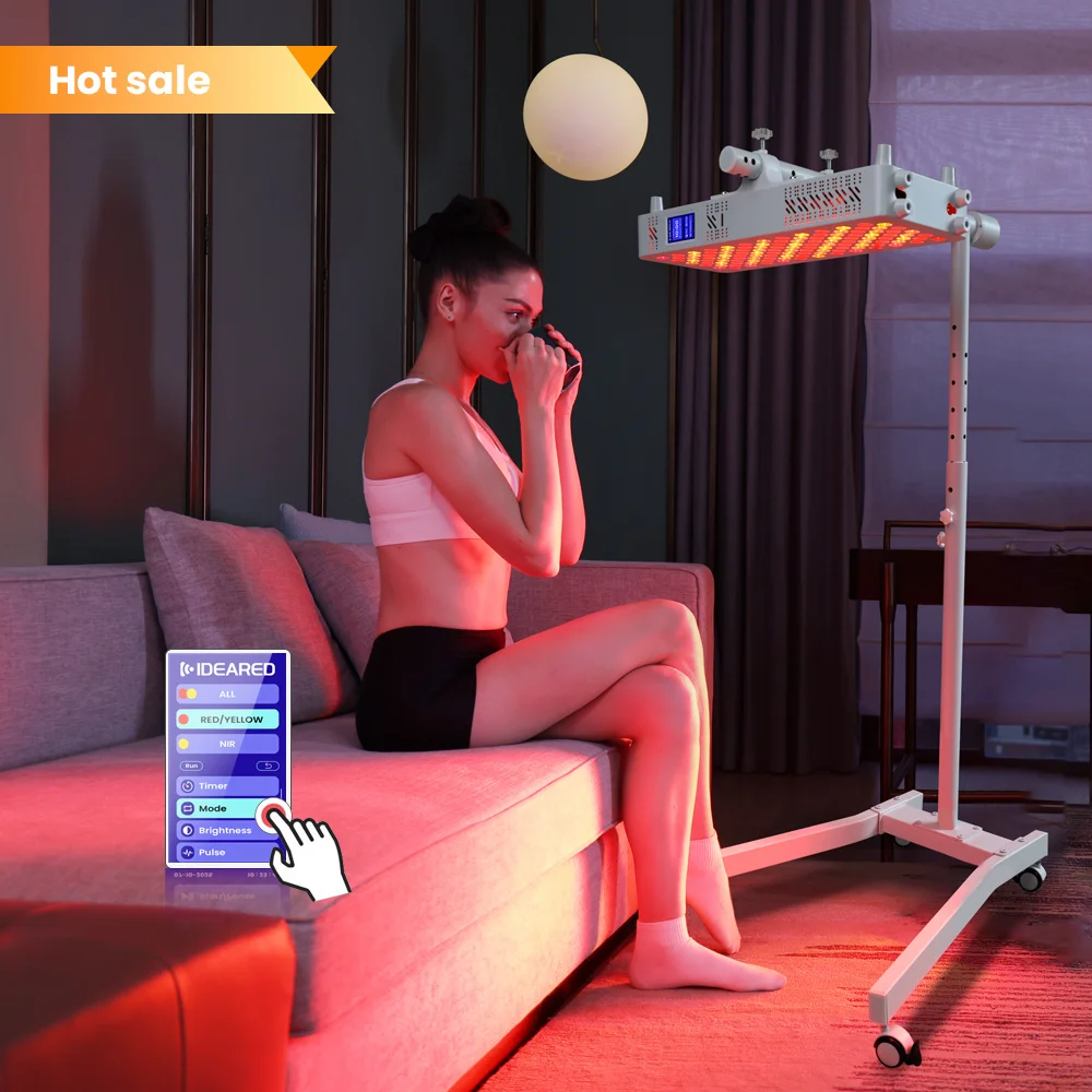 IDEATHERAPY Independent Brightness Pdt Near LED Therapy Panel Led Light Therapy Machine Red Light Panel for Full Body
IDEATHERAPY Independent Brightness Pdt Near LED Therapy Panel Led Light Therapy Machine Red Light Panel for Full Body