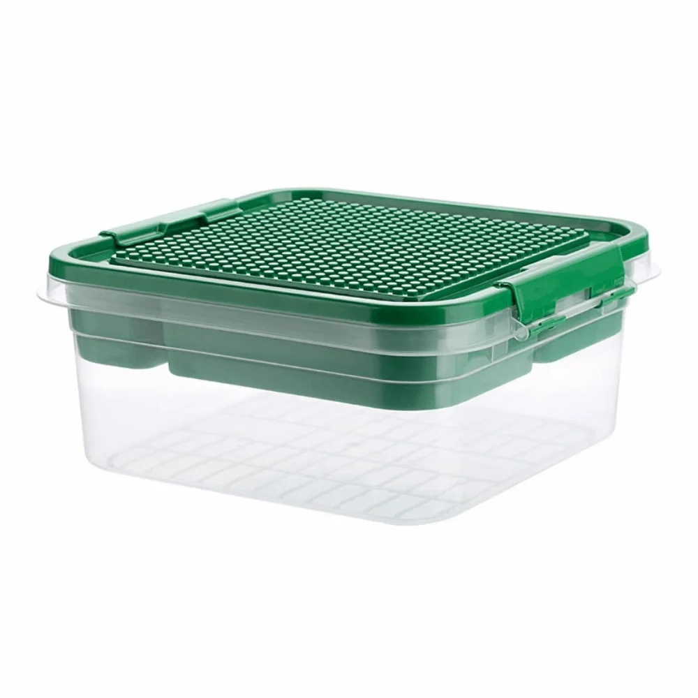 Stackable Building Blocks Storage Box Dustproof Double-layer storage Particle Holder Building Base Multi-Compartment
Stackable Building Blocks Storage Box Dustproof Double-layer storage Particle Holder Building Base Multi-Compartment