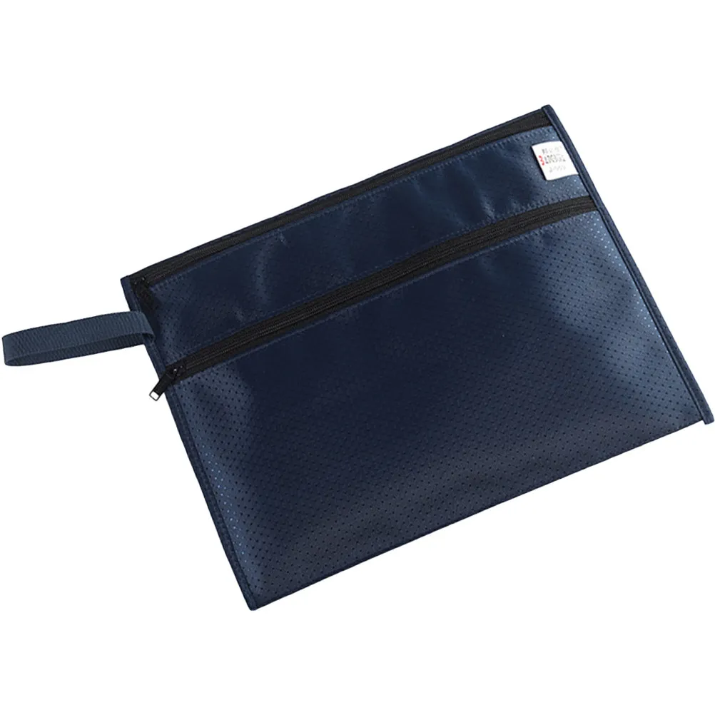 Waterproof Zipper File Folder Oxford Fabric Spacious Document Organizer for Letters Statements Photos Cards Files Office Home
Waterproof Zipper File Folder Oxford Fabric Spacious Document Organizer for Letters Statements Photos Cards Files Office Home