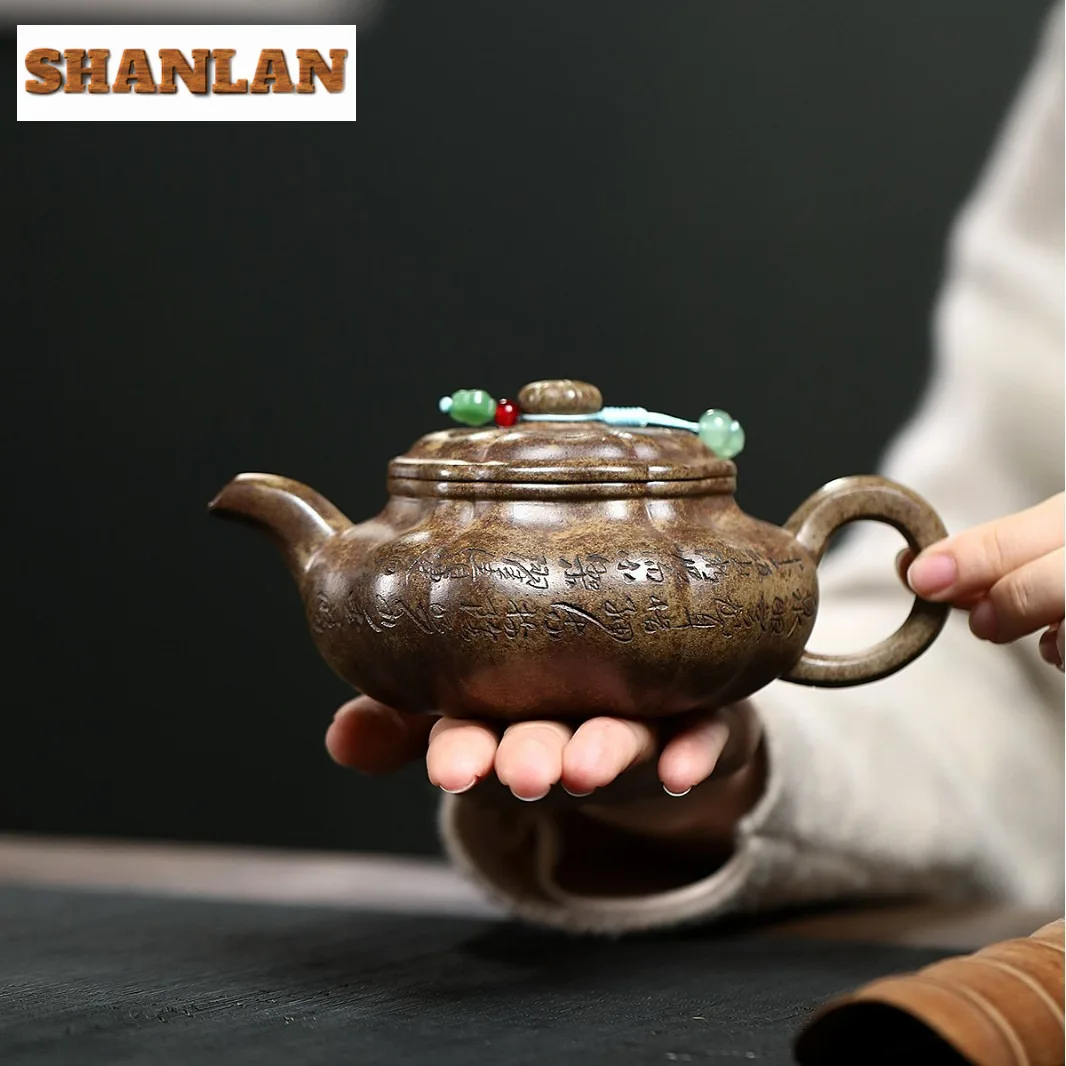 280 мл Бутик Исин Фиолетовые глиняные чайники ручной работы в рубчик Антикварный горшок Сырой руд Агилавуд Грязевой чайник с ситечком Чайный сервиз Zisha Подарочный
280 мл Бутик Исин Фиолетовые глиняные чайники ручной работы в рубчик Антикварный горшок Сырой руд Агилавуд Грязевой чайник с ситечком Чайный сервиз Zisha Подарочный