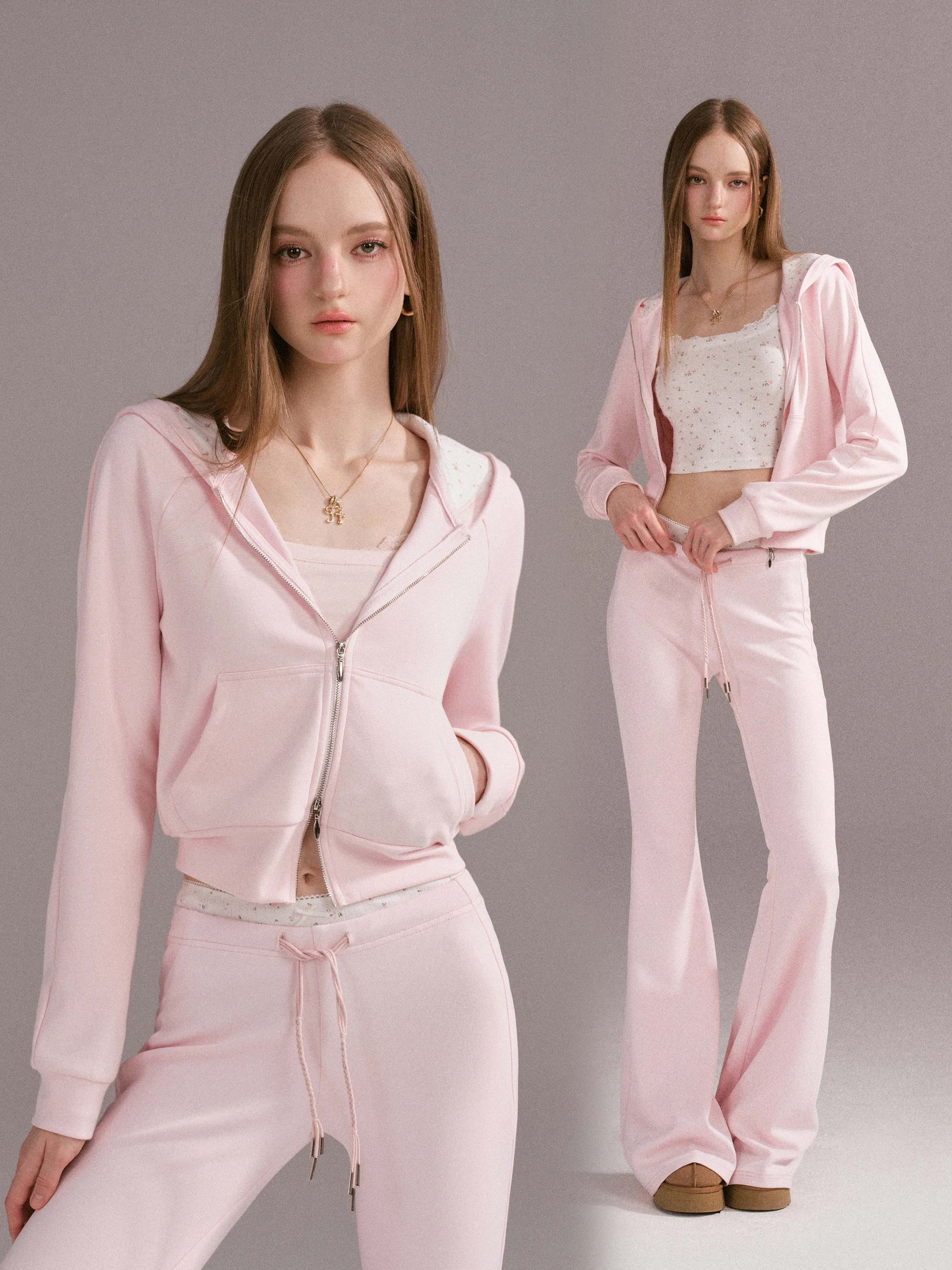 Pink Zipper Hooded Cardigan Sweatirt ort Casual Spor Sle Women's Spring Autumn M Studio Comfortable Fit Cotton Blend
Pink Zipper Hooded Cardigan Sweatirt ort Casual Spor Sle Women's Spring Autumn M Studio Comfortable Fit Cotton Blend