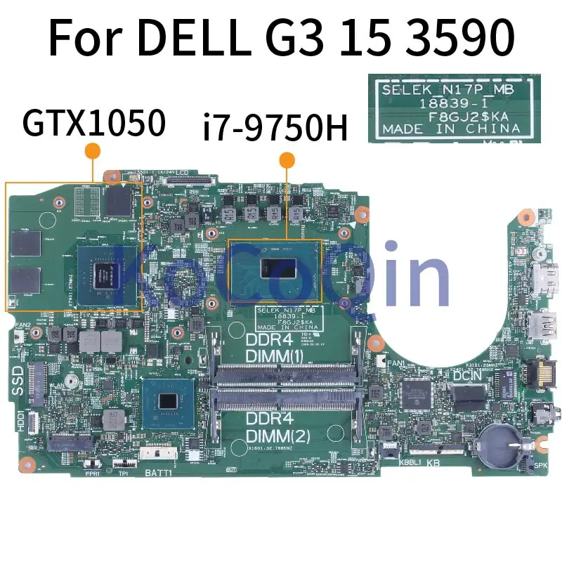 18839-1 для DELL G3 15 3590, материнская плата для ноутбука SELEK N17P MB CN-0MFHW7 0MFHW7 MFHW7 0GJ58G GJ58G DDR4, тест материнской платы ноутбука
18839-1 для DELL G3 15 3590, материнская плата для ноутбука SELEK N17P MB CN-0MFHW7 0MFHW7 MFHW7 0GJ58G GJ58G DDR4, тест материнской платы ноутбука