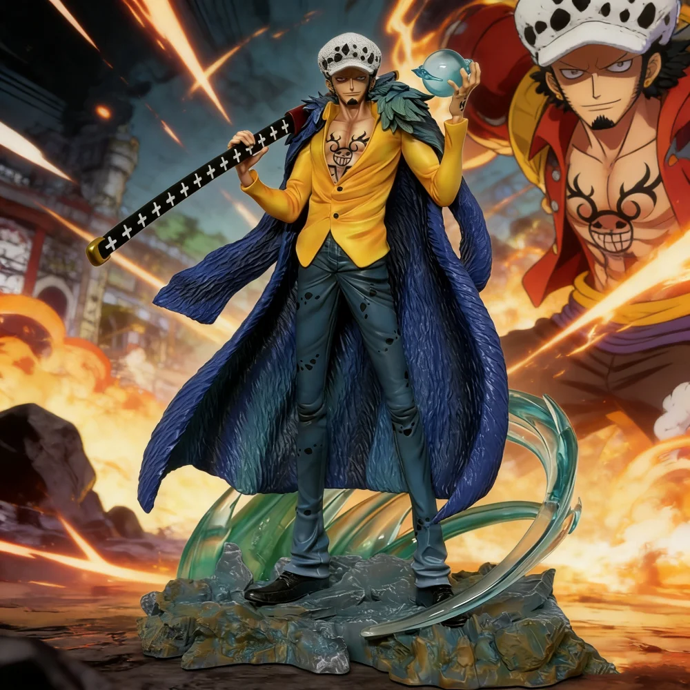 Фигурка аниме-персонажа Трафальгар Д. Ватерлоу из One Piece, 25 см/9,84 дюйма, коллекционная модель из ПВХ, игрушка-украшение для подарков
Фигурка аниме-персонажа Трафальгар Д. Ватерлоу из One Piece, 25 см/9,84 дюйма, коллекционная модель из ПВХ, игрушка-украшение для подарков