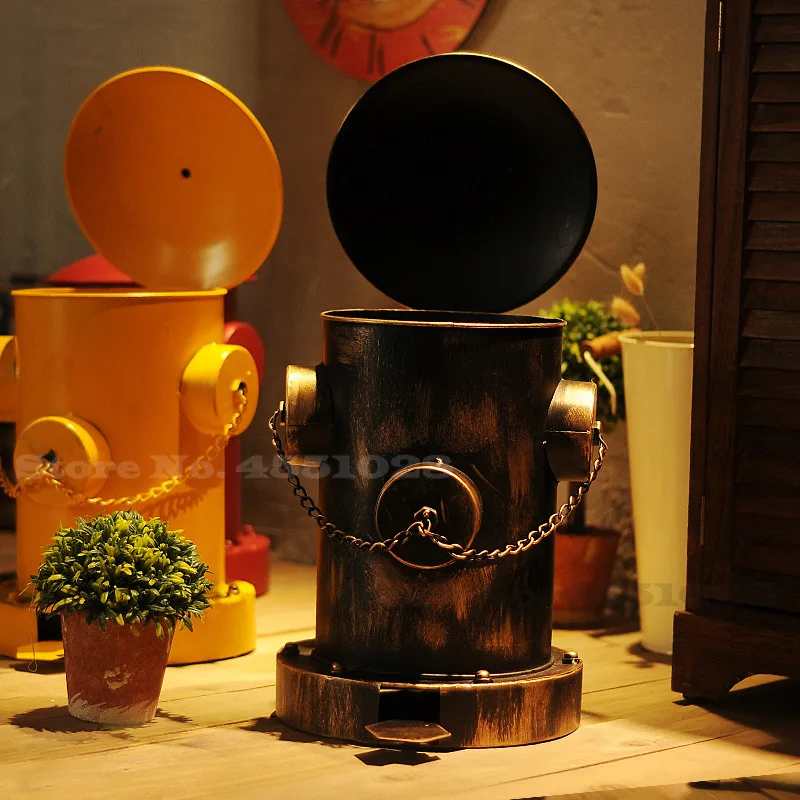 Industry Wind Fire Hydrant Trash Pedal Iron Art Decorate American Style Ornament Bar Internet Cafe Restaurant Waste Bins
Industry Wind Fire Hydrant Trash Pedal Iron Art Decorate American Style Ornament Bar Internet Cafe Restaurant Waste Bins