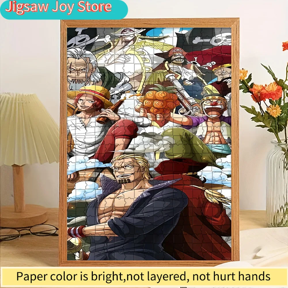 Коллаж-пазл One Piece: Пираты старого поколения и Йонко (Шанкс, Белоус, Роджер, Багги), художественная бумага, аниме, легендарные пираты, E
Коллаж-пазл One Piece: Пираты старого поколения и Йонко (Шанкс, Белоус, Роджер, Багги), художественная бумага, аниме, легендарные пираты, E