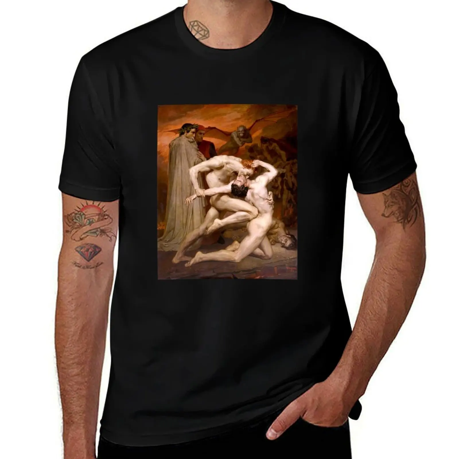 Dante and Virgil in Hell William-Adolphe Bouguereau T-Shirt quick drying baggy shirts Funny t-shirt mens plain t shirts
Dante and Virgil in Hell William-Adolphe Bouguereau T-Shirt quick drying baggy shirts Funny t-shirt mens plain t shirts