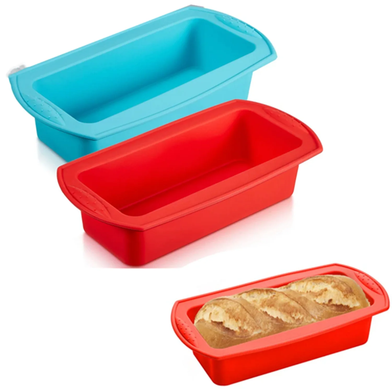 Silicone Bread Loaf Pan Cake Mold Nonstick Silicone Homemade Loaf Bread Toast Mould Kitchen Accessories Pastry Tool 0984
Silicone Bread Loaf Pan Cake Mold Nonstick Silicone Homemade Loaf Bread Toast Mould Kitchen Accessories Pastry Tool 0984