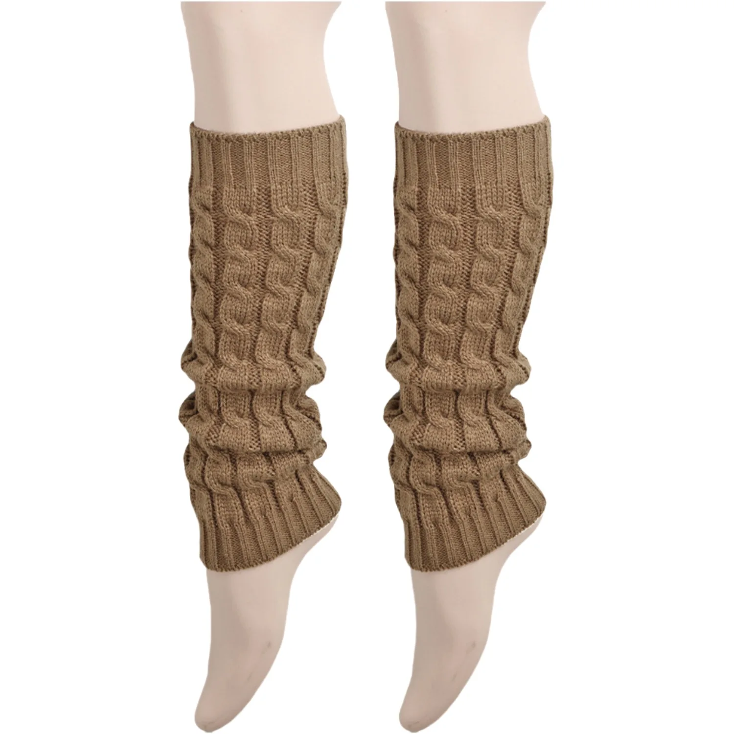 Women's Autumn Winter Knitted Boot Covers 8-Character Twist Stacking Socks Warm Thin Leggings Foot Cover for Fashionable Cold We
Women's Autumn Winter Knitted Boot Covers 8-Character Twist Stacking Socks Warm Thin Leggings Foot Cover for Fashionable Cold We