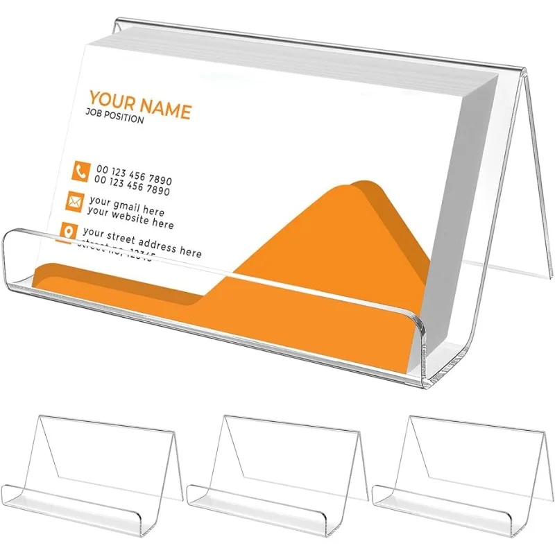 Acrylic Business Card Holder for Desk Clear Business Cards Holder Stand 3 Pack Desktop Plastic Name Card Organizer,
Acrylic Business Card Holder for Desk Clear Business Cards Holder Stand 3 Pack Desktop Plastic Name Card Organizer,