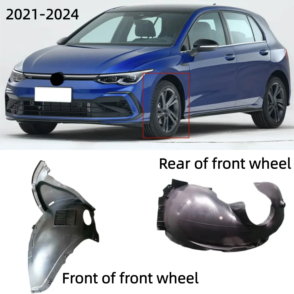 For Volkswagen Golf 8 front wheel liner mudguard 2021-2024
For Volkswagen Golf 8 front wheel liner mudguard 2021-2024