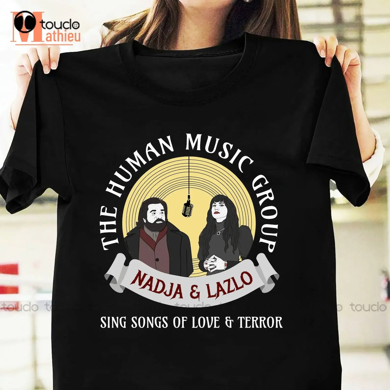 What We Do In The Shadows Human Music Group Nadja & Laszlo Vintage T-Shirt T Shirt Men Xs-5Xl Christmas Gift Printed Tee Tshirt
What We Do In The Shadows Human Music Group Nadja & Laszlo Vintage T-Shirt T Shirt Men Xs-5Xl Christmas Gift Printed Tee Tshirt