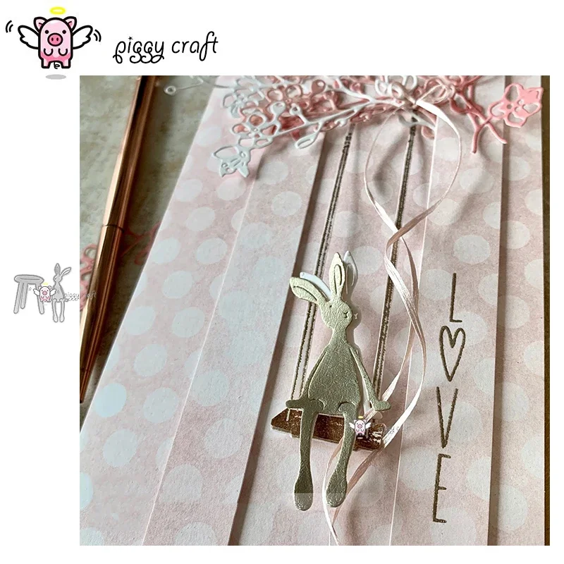 Piggy Craft metal cutting dies cut die mold Bench rabbit decoration Scrapbook paper craft knife mould blade punch stencils dies
Piggy Craft metal cutting dies cut die mold Bench rabbit decoration Scrapbook paper craft knife mould blade punch stencils dies