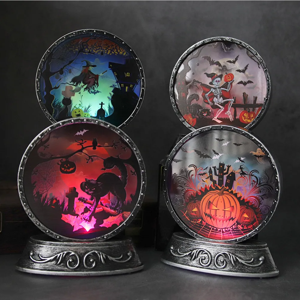 Retro Halloween Lamp Plastic Table Decor Party Light nament Vintage Desk Home Office Gift Safe Environmental Protection Small
Retro Halloween Lamp Plastic Table Decor Party Light nament Vintage Desk Home Office Gift Safe Environmental Protection Small