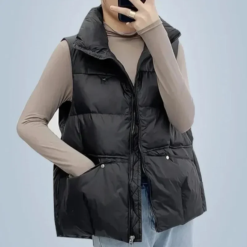 Solid Color Women's Vests Quilted Pretty Winter Clothing Elegant Casual Lady Padded Cotton Giletes Autumn Trend 2024 Sleeveless
Solid Color Women's Vests Quilted Pretty Winter Clothing Elegant Casual Lady Padded Cotton Giletes Autumn Trend 2024 Sleeveless