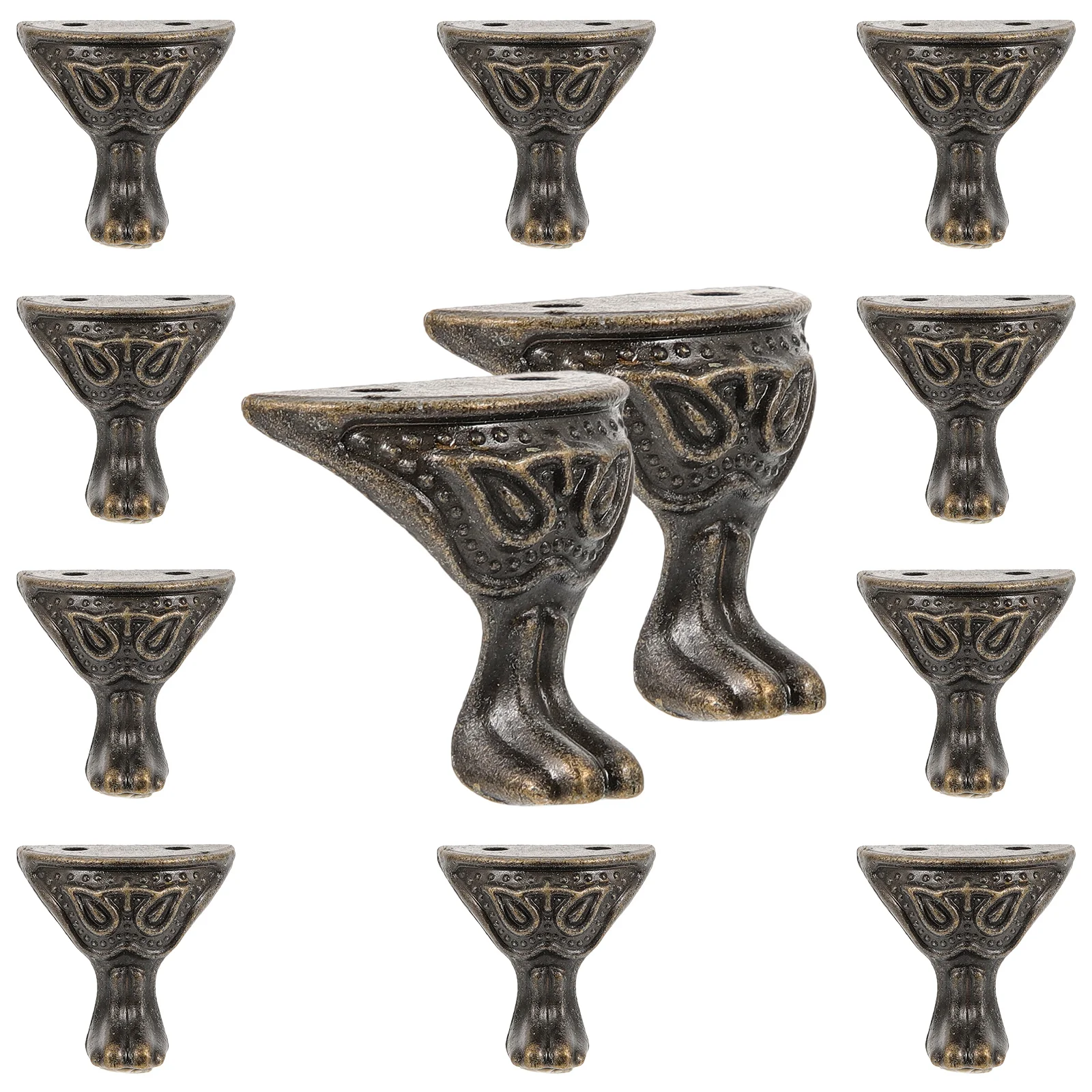 12 Pcs Corner Guard Outdoor Stand Hinges Jewelry Chest Legs Wood Case Protector for Cabinets Box
12 Pcs Corner Guard Outdoor Stand Hinges Jewelry Chest Legs Wood Case Protector for Cabinets Box