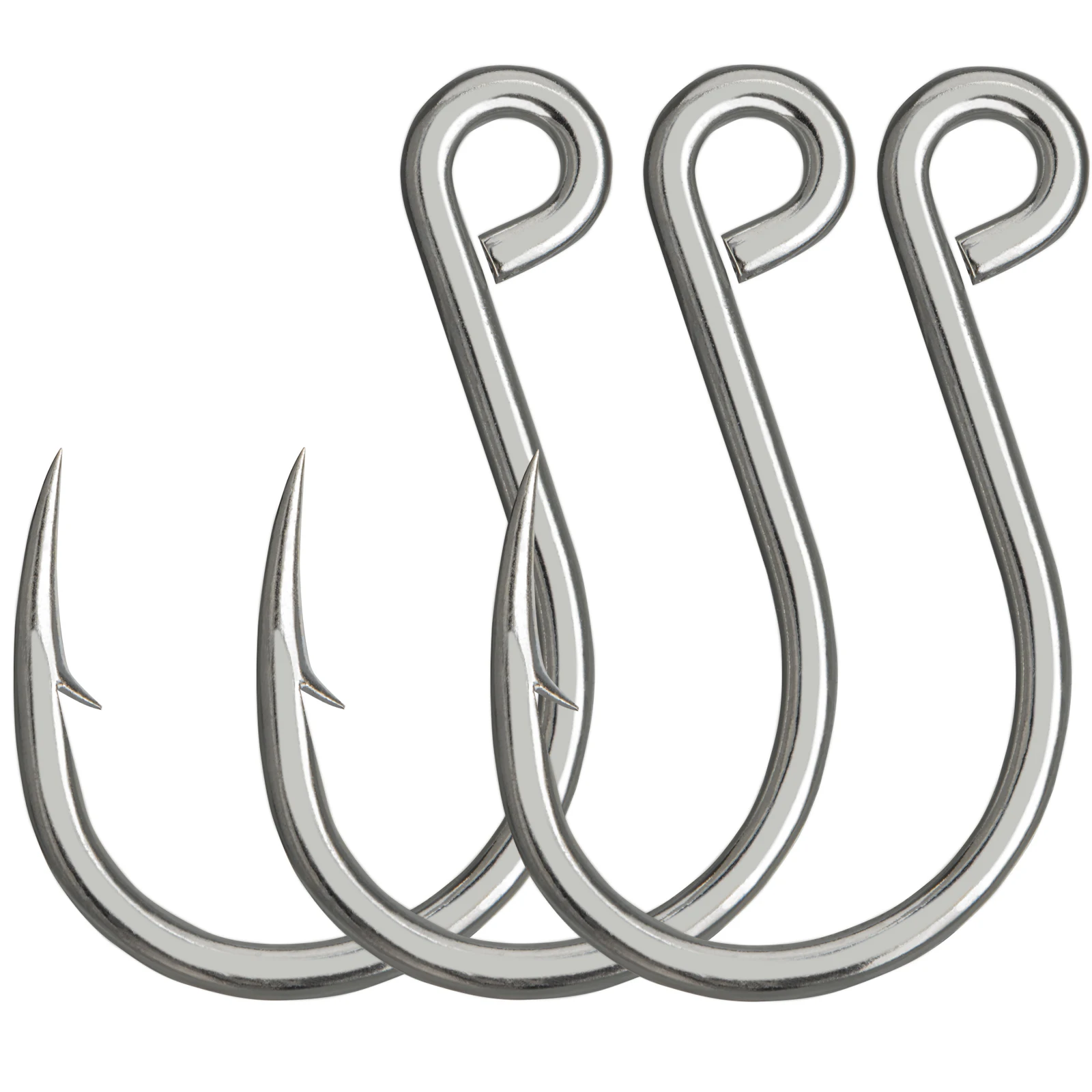 10pcs Inline Single Hooks For Spoons Large Eye Fishing Barbed Hook For Soft Lure Freshwater High Carbon Steel Fishhooks
10pcs Inline Single Hooks For Spoons Large Eye Fishing Barbed Hook For Soft Lure Freshwater High Carbon Steel Fishhooks